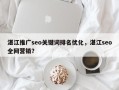 湛江推广seo关键词排名优化，湛江seo全网营销？