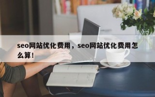 seo网站优化费用，seo网站优化费用怎么算！