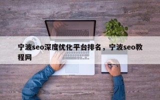 宁波seo深度优化平台排名，宁波seo教程网