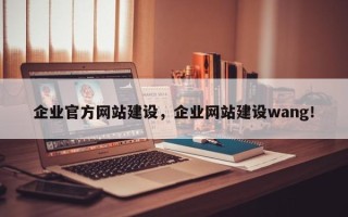 企业官方网站建设，企业网站建设wang！