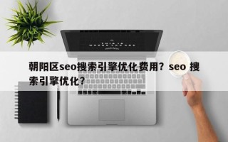 朝阳区seo搜索引擎优化费用？seo 搜索引擎优化？