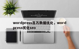 wordpress百万数据优化，wordpress优化seo