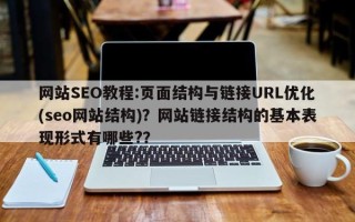 网站SEO教程:页面结构与链接URL优化(seo网站结构)？网站链接结构的基本表现形式有哪些?？