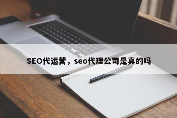 SEO代运营，seo代理公司是真的吗-第1张图片-我爱优化seo网